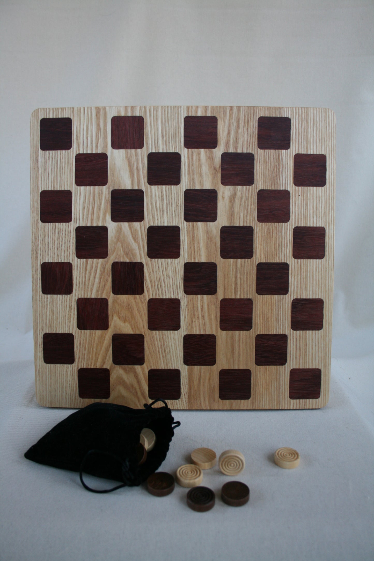 Hardwood Checker Board